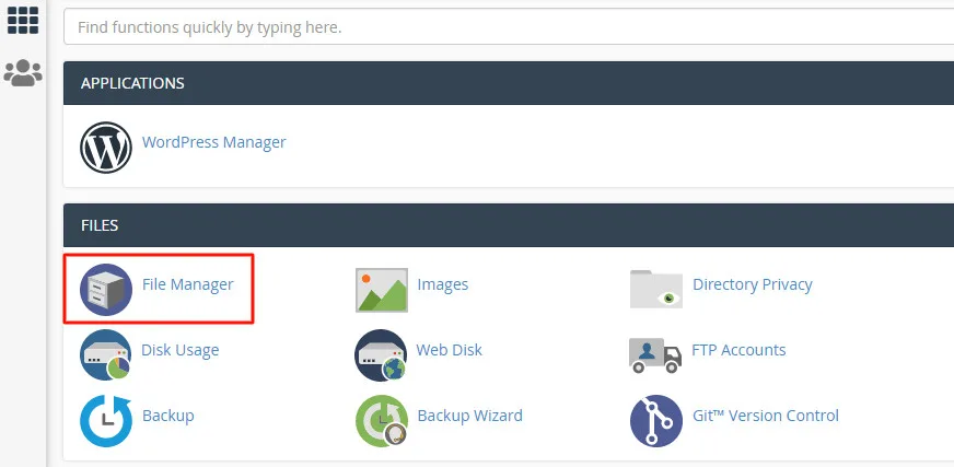 filemanager