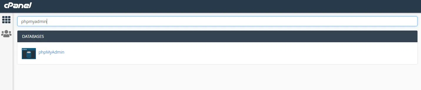 phpmyadmin